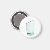 Aimant Prix en cristal vierge (Recto/Verso)