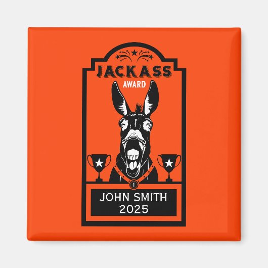Aimant Prix Jackass (Devant)