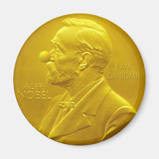 Aimant Prix Nobel de la Paix (Devant)