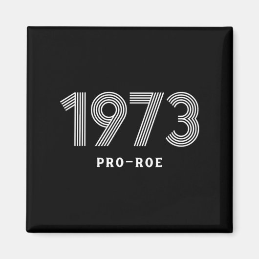 Aimant Pro Roe Pro Choice Protest Lois d'avortement (Devant)
