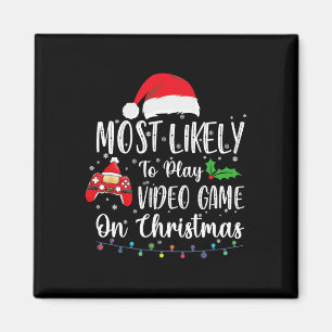 Aimant Probable De Jouer À Des Jeux Vidéo Sur Christmas G