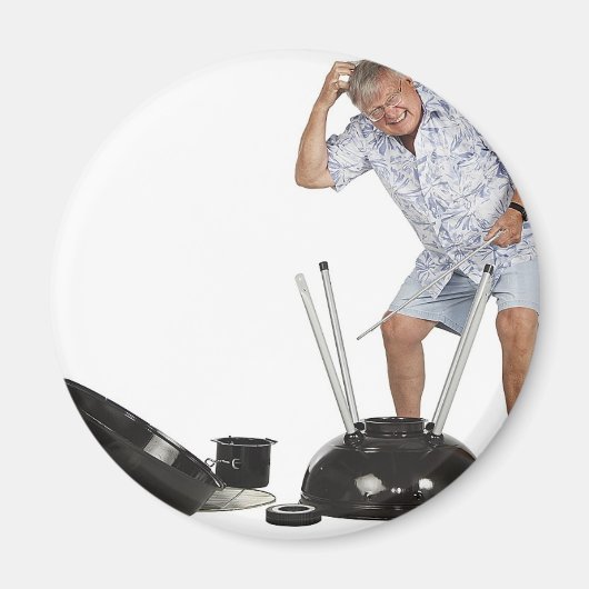 Aimant Problème de grill à gaz (Devant)