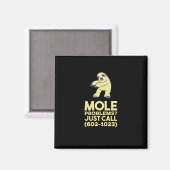 Aimant Problèmes de chimie - Mole (Recto/Verso)