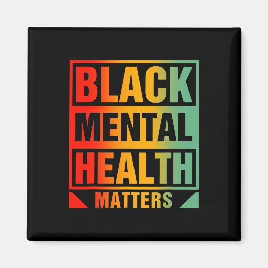 Aimant Problèmes de santé mentale Conseiller pour le cerv (Devant)