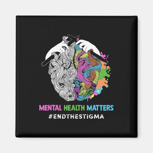 Aimant Problèmes de santé mentale de la stigmatisation Se (Devant)