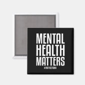 Aimant Problèmes De Santé Mettre Fin À La Stigmatisation (Recto/Verso)