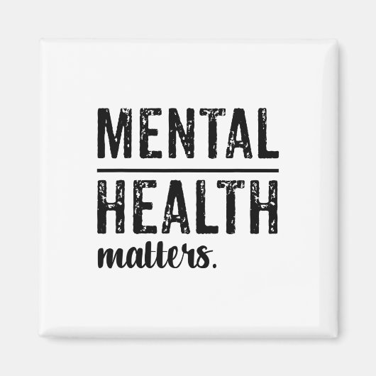 Aimant Problèmes de santé porter vert (Devant)