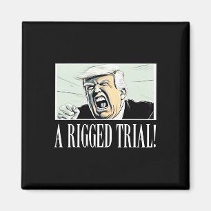 Aimant Procès rangé ! ! ! Trump 2024 Maga Sarcastic Polit