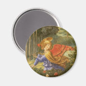 Aimant Procession de l'Ange Magi par Benozzo Gozzoli (Recto/Verso)