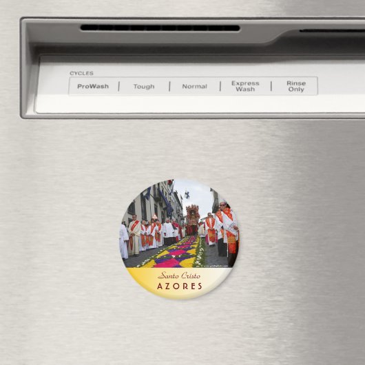 Aimant Procession de Santo Cristo (In Situ (Lave-vaisselle))