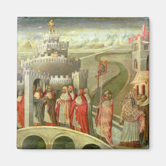 Aimant Procession de St. Gregory au Castel St. Angelo (Devant)