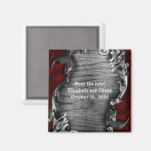 Aimant Proclamation Vampire Mariage gothique (Recto/Verso)