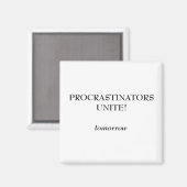 Aimant Procrastinators (Recto/Verso)