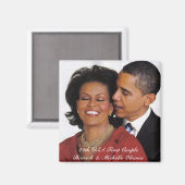 Aimant Produits commémoratifs présidentiels (Recto/Verso)