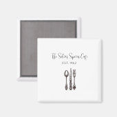 Aimant Produits d'artisanat Alimentation Commerce Aliment (Recto/Verso)