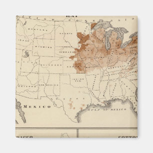Aimant Produits élevés en 1870 Hay Tobacco Cotton