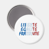Aimant Produits Fraternites Liberte Egalite (Recto/Verso)