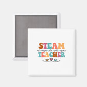Aimant Prof Steam Squad Élementaire Enseignement Ck T (Recto/Verso)