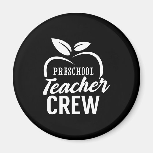 Aimant Professeur Cadeaux | Équipe d'enseignants préscola (Devant)