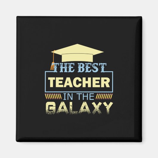 Aimant Professeur Cadeaux | Le Meilleur Enseignant Dans L (Devant)