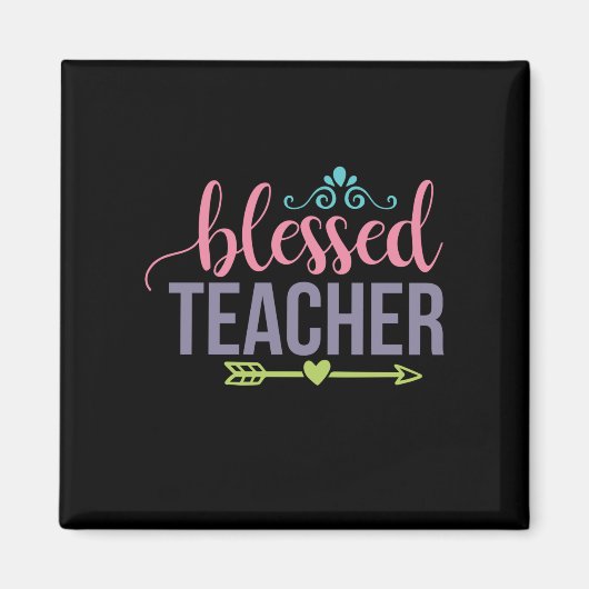 Aimant Professeur Cadeaux | Professeur béni (Devant)