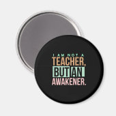 Aimant Professeur d'art enseignant An Awakener (Recto/Verso)