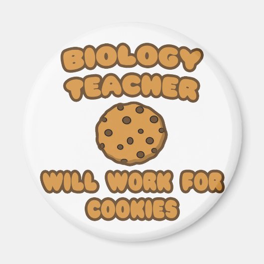 Aimant Professeur de biologie .. Fonctionnera pour les co (Devant)