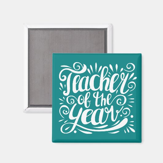 Aimant Professeur de l'année (Recto/Verso)