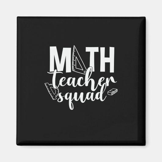 Aimant Professeur de mathématiques Équipe d'enseignants d (Devant)