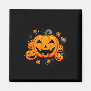 Aimant Professeur de musique Halloween Citrouille d'autom
