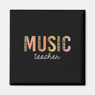 Aimant Professeur de musique léopard mignon ck fourniture