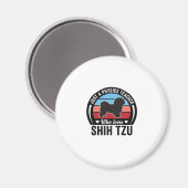 Aimant Professeur de physique Shih Tzu Conception de t-sh (Recto/Verso)
