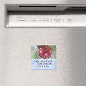 Aimant Professeur de pomme disant (In Situ (Lave-vaisselle))