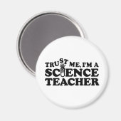 Aimant Professeur de sciences (Recto/Verso)