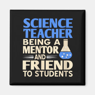 Aimant Professeur De Sciences Femmes Mentor Et Ami À Étud