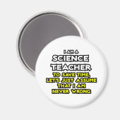 Aimant Professeur De Sciences...Supposons Que Je Ne Me Tr (Recto/Verso)