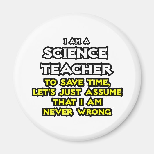 Aimant Professeur De Sciences...Supposons Que Je Ne Me Tr (Devant)