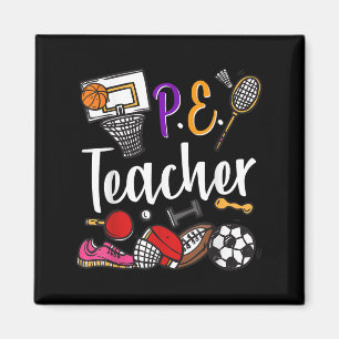 Aimant Professeur d'éducation physique Fier Professeur d'