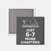 Aimant Professeur juste 6-7 chapitres amusants à lire Ens (Recto/Verso)