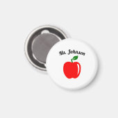 Aimant Professeur personnalisé (Recto/Verso)