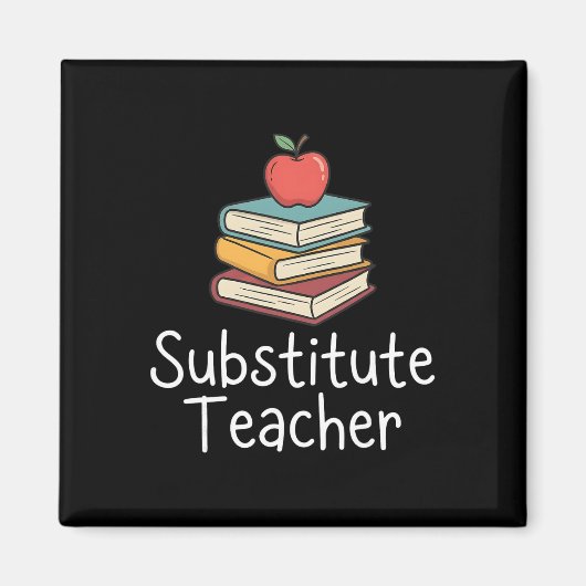 Aimant Professeur remplaçant Apple Books École Byck À l'é (Devant)