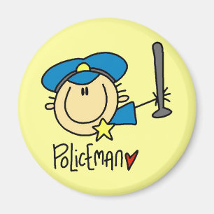 Aimant Profession de policier
