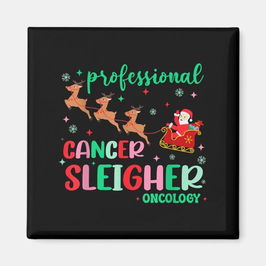 Aimant Professional Cancer Sleigher Oncology Nurse Christ (Devant)