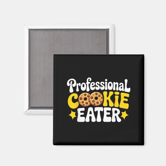 Aimant Professional Cookie Eater Cookie Lover Chocolate C (Recto/Verso)