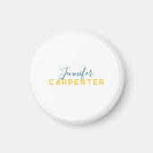 Aimant Professional elegant modern minimalist plain (Devant)