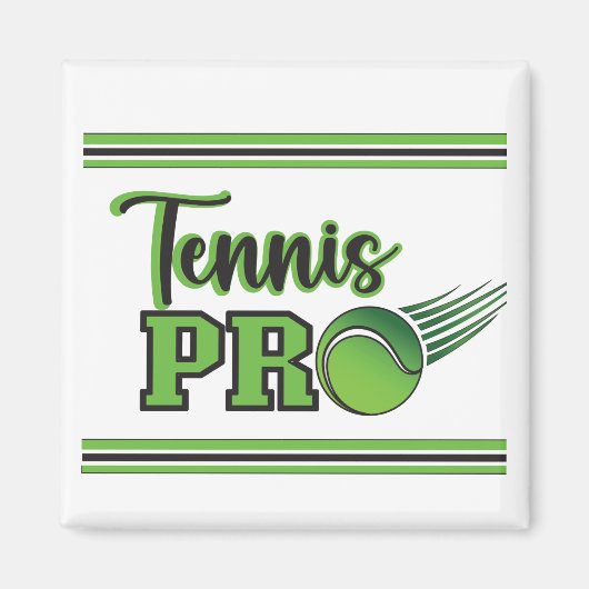 Aimant Professionnel du tennis (Devant)