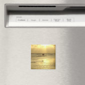 Aimant Profiter de la plage au coucher du soleil (In Situ (Lave-vaisselle))