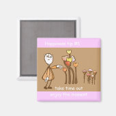 Aimant profiter du moment (Recto/Verso)