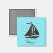 Aimant Profitez De L'Affiche Little Things (Recto/Verso)