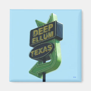 Aimant PROFOND de signe d'ELLUM LE TEXAS